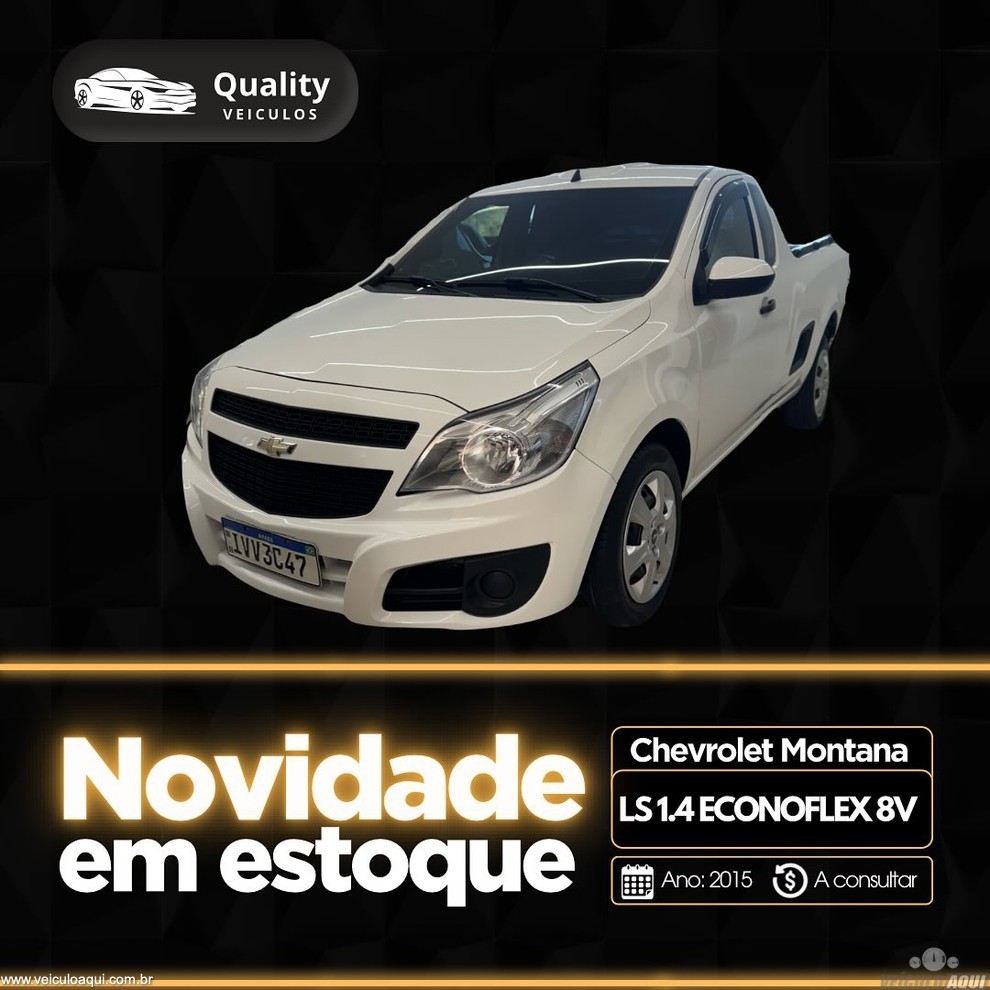 CHEVROLET MONTANA | LS 1.4 | QUALITY MULTIMARCAS