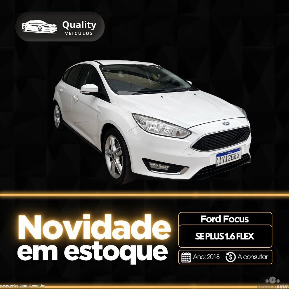 FORD FOCUS HATCH SE PLUS 1.6 2018