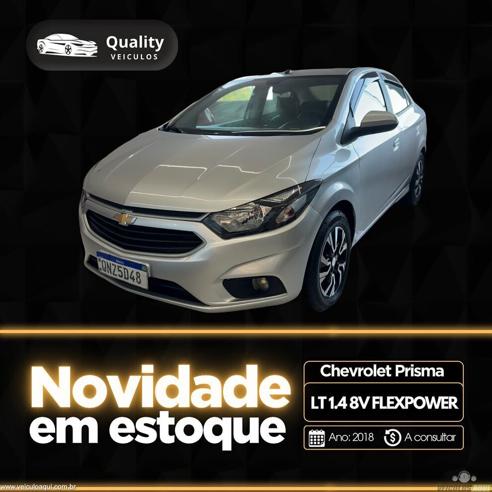 CHEVROLET PRISMA LT 1.4 8V 2018