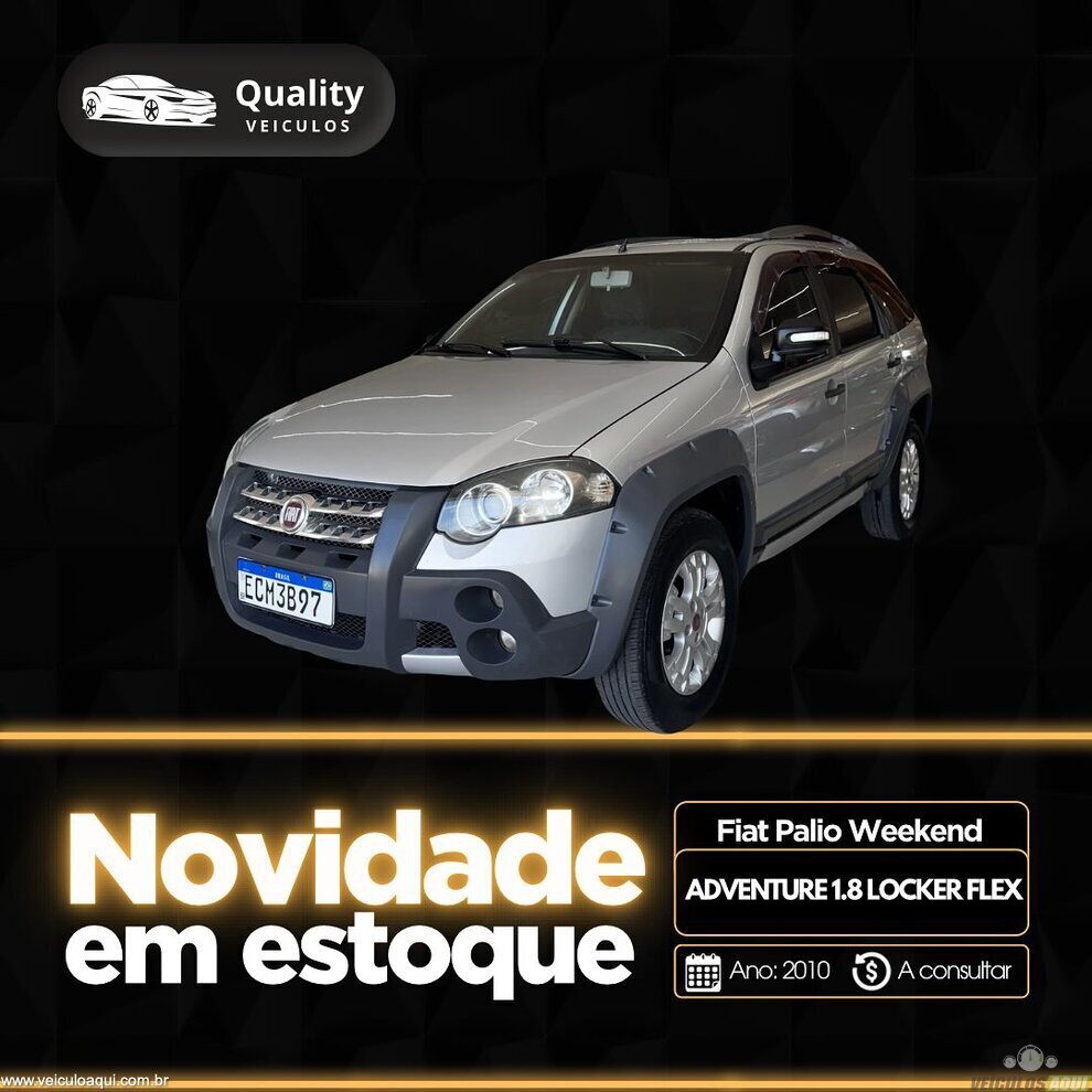 FIAT PALIO ADVENTURE LOCKER 1.8 FLEX 2010